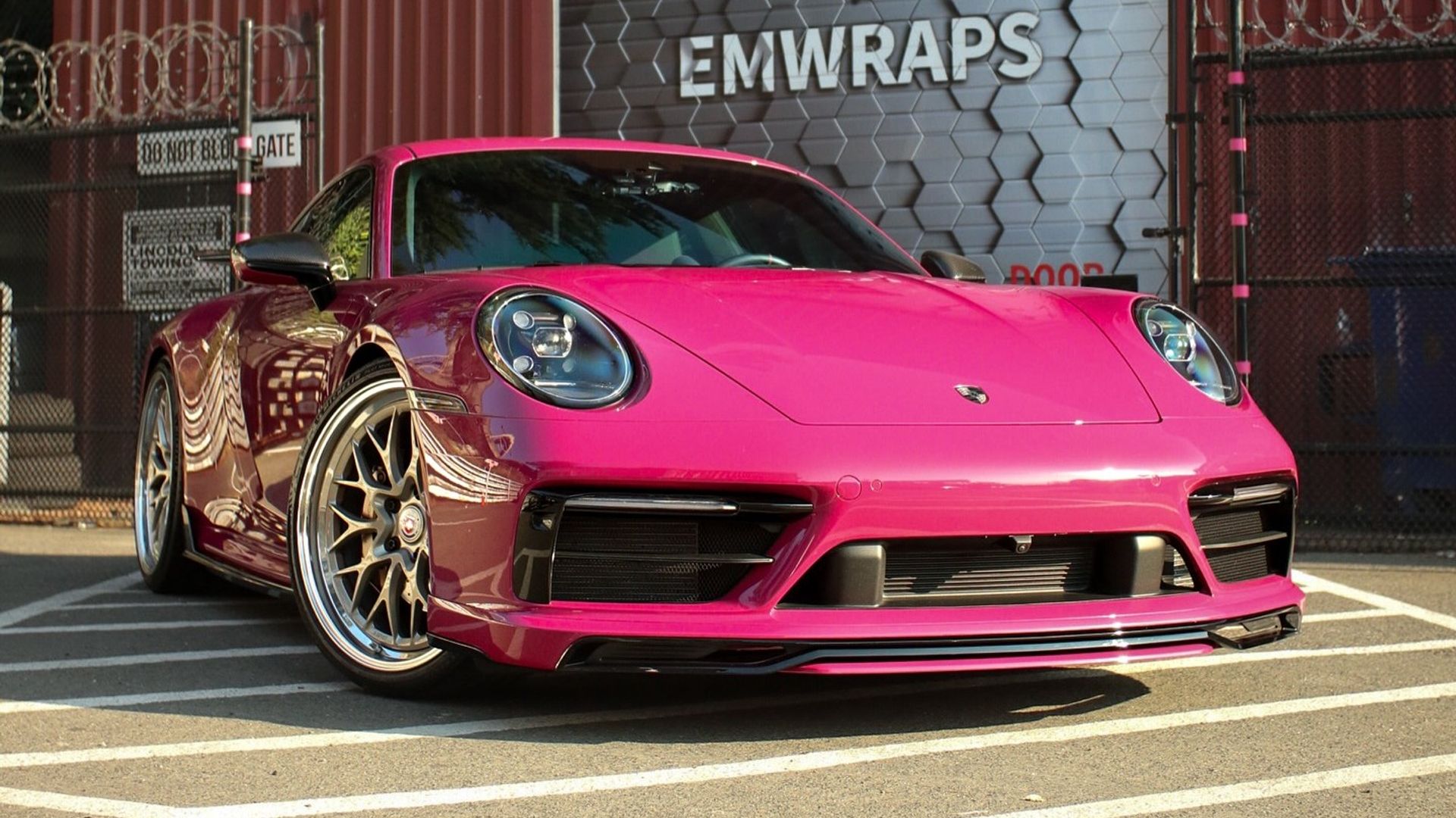 Porsche 992.2 GT3 full body PPF — front three-quarter view